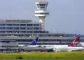 Lagos Airport used to illustrate the report